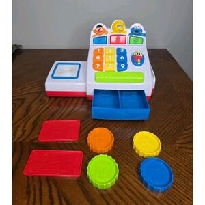 TYCO Sesame Street Count N Play Elmo Cash Register Pretend Vintage 1998 WORKS